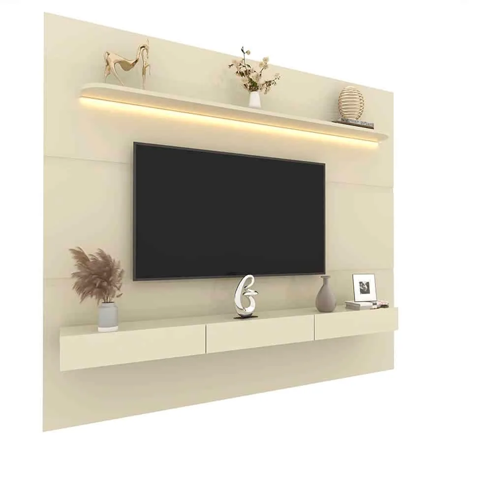 Home para TV Royal 220 com 3 Gavetas e LED