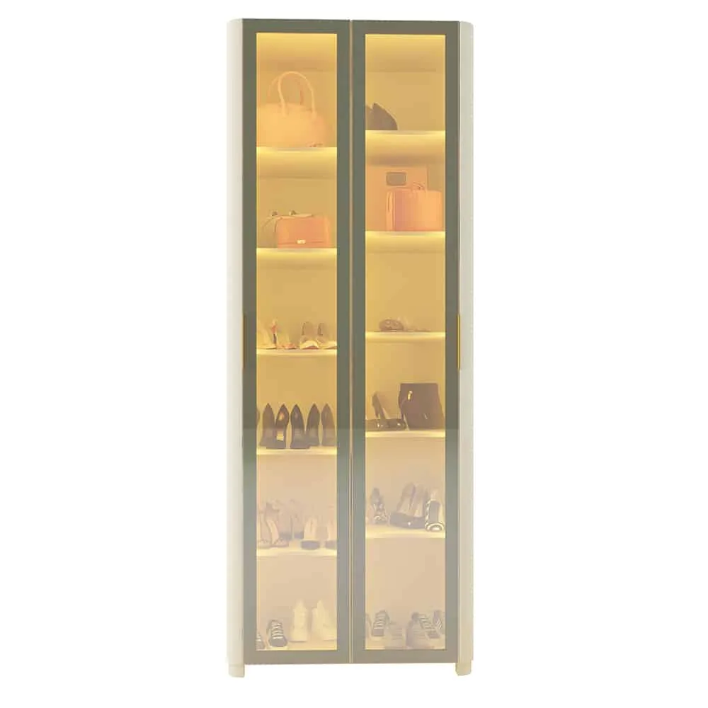 Sapateira Innova Reflecta 2 Portas com LED
